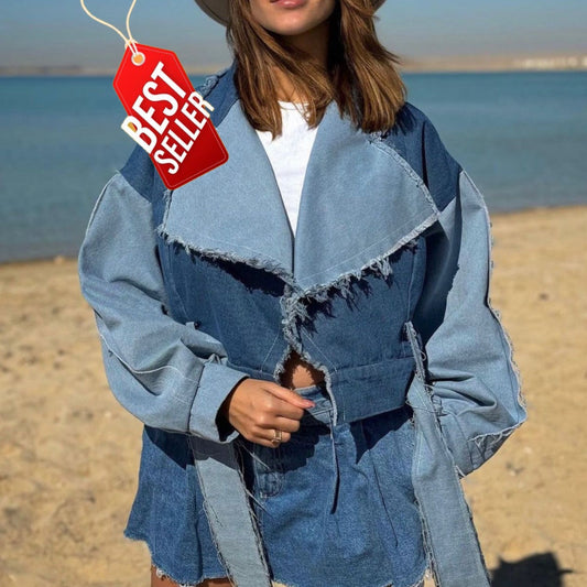 Shades Of Blue Denim Jacket